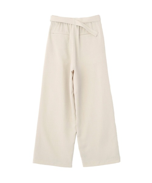 earth music&ecology（アースミュージックアンドエコロジー）の「アソートツータックベルトパンツ（スラックス・レディース・チェック/ネイビー/ホワイト系その他2・M/S）」の19枚目の写真