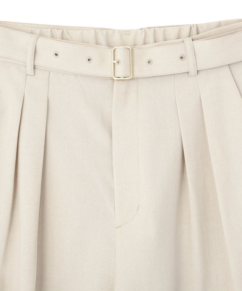 earth music&ecology（アースミュージックアンドエコロジー）の「アソートツータックベルトパンツ（スラックス・レディース・チェック/ネイビー/ホワイト系その他2・M/S）」の20枚目の写真