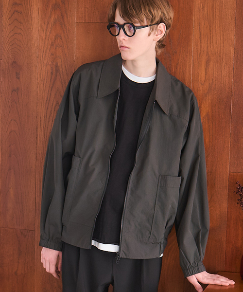 OSKR(オーエスケーアール)の「OSKR / オーエスケーアール ex Nylon Micro Ripstop Hiker Jacket(その他アウター・メンズ・チャコールグレー/カーキ・LARGE/MEDIUM)」の4枚目の写真