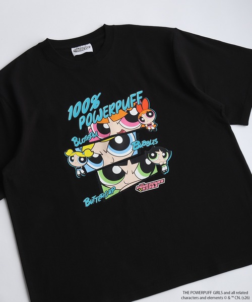 WESTSEA(ウエストシー)の「THE POWERPUFF GIRLS / パワーパフガールズ コラボ キャラクター プリント 半T ビッグシルエット(Tシャツ/カットソー・メンズ・ブラック系その他2/ホワイト系その他/ホワイト/ブラック/ブラック系その他3/ホワイト系その他2/ブラック系その他/ホワイト系その他3・L/M)」の7枚目の写真