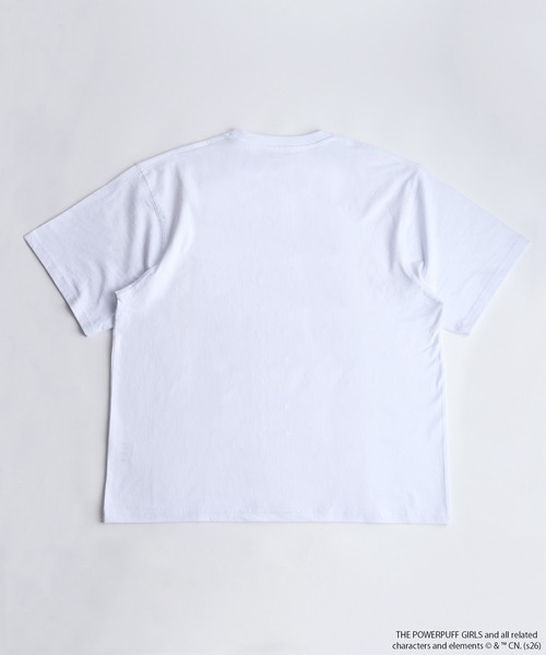 WESTSEA(ウエストシー)の「THE POWERPUFF GIRLS / パワーパフガールズ コラボ キャラクター プリント 半T ビッグシルエット(Tシャツ/カットソー・メンズ・ブラック系その他2/ホワイト系その他/ホワイト/ブラック/ブラック系その他3/ホワイト系その他2/ブラック系その他/ホワイト系その他3・L/M)」の10枚目の写真