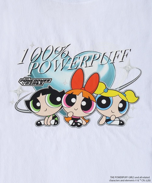 WESTSEA(ウエストシー)の「THE POWERPUFF GIRLS / パワーパフガールズ コラボ キャラクター プリント 半T ビッグシルエット(Tシャツ/カットソー・メンズ・ブラック系その他2/ホワイト系その他/ホワイト/ブラック/ブラック系その他3/ホワイト系その他2/ブラック系その他/ホワイト系その他3・L/M)」の17枚目の写真
