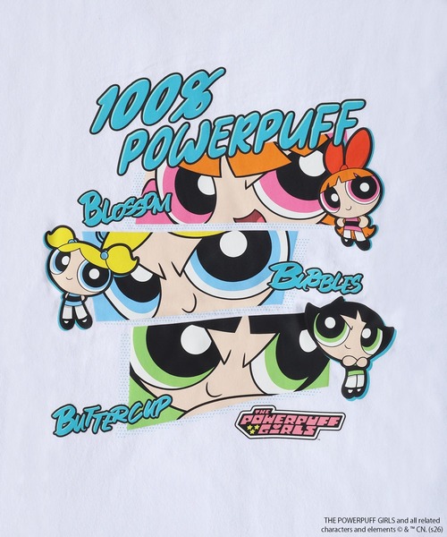 WESTSEA(ウエストシー)の「THE POWERPUFF GIRLS / パワーパフガールズ コラボ キャラクター プリント 半T ビッグシルエット(Tシャツ/カットソー・メンズ・ブラック系その他2/ホワイト系その他/ホワイト/ブラック/ブラック系その他3/ホワイト系その他2/ブラック系その他/ホワイト系その他3・L/M)」の14枚目の写真
