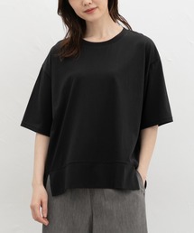 【ハニさら・接触冷感・ＵＶカット・遮熱】きれいめゆるＴシャツ