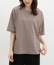 【ハニさら・接触冷感・UVカット・遮熱】きれいめゆるTシャツ