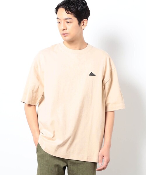 KELTY(ケルティ)の「【KELTY別注】 タイポロゴTシャツ(Tシャツ/カットソー・メンズ・ホワイト/ブラック/ネイビー/ベージュ・M/L)」の3枚目の写真