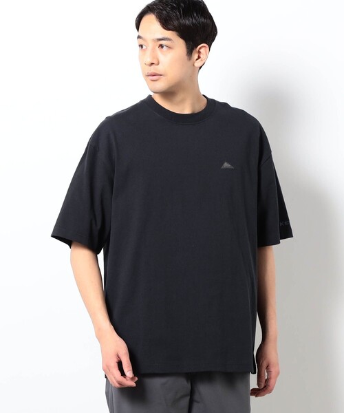 KELTY(ケルティ)の「【KELTY別注】 タイポロゴTシャツ(Tシャツ/カットソー・メンズ・ホワイト/ブラック/ネイビー/ベージュ・M/L)」の1枚目の写真