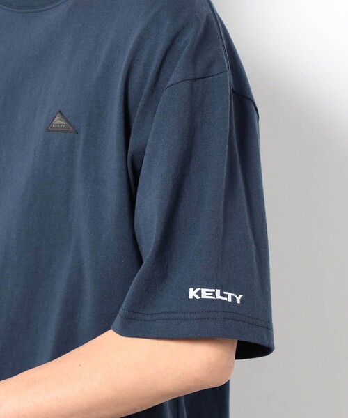 KELTY(ケルティ)の「【KELTY別注】 タイポロゴTシャツ(Tシャツ/カットソー・メンズ・ホワイト/ブラック/ネイビー/ベージュ・M/L)」の13枚目の写真