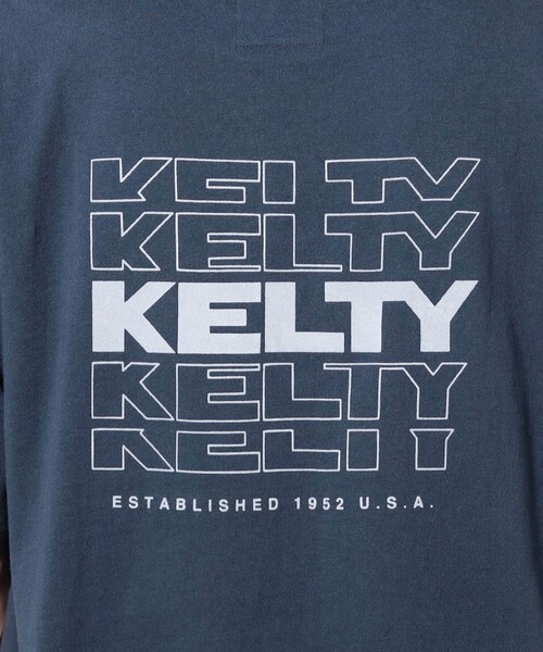 KELTY(ケルティ)の「【KELTY別注】 タイポロゴTシャツ(Tシャツ/カットソー・メンズ・ホワイト/ブラック/ネイビー/ベージュ・M/L)」の15枚目の写真