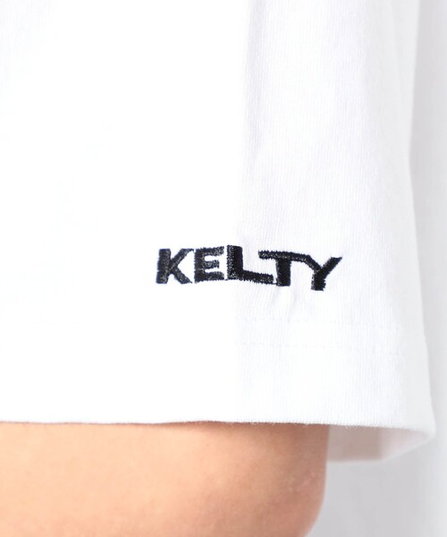 KELTY(ケルティ)の「【KELTY別注】 タイポロゴTシャツ(Tシャツ/カットソー・メンズ・ホワイト/ブラック/ネイビー/ベージュ・M/L)」の17枚目の写真