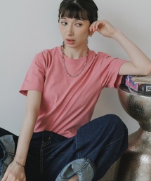 ROOPTOKYO（ループトウキョウ）の「ハイグレードコットン 5.6oz 丸胴 半袖Tシャツ ユニセックス クルーネック 無地T 2026年 夏 夏服（Tシャツ/カットソー）」