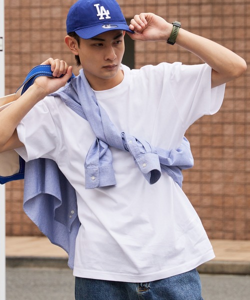 ROOPTOKYO(ループトウキョウ)の「ハイグレードコットン 5.6oz 丸胴 半袖Tシャツ ユニセックス/クルーネック/無地T 2026年 夏 夏服(Tシャツ/カットソー・メンズ・ヘザーチャコール/ダークブラウン系/カーキ/グリーン系その他/スモーキーグリーン系/ブルー系その他/ロイヤルブルー/イエロー系/ライトピンク/バーガンディー/ピンク系その他/ホワイト/ライトブルー/ブラック/ベージュ/パープル/ネイビー/レッド/オフホワイト/ミックスグレー・S/M/L/XL/2XL/XS)」の1枚目の写真