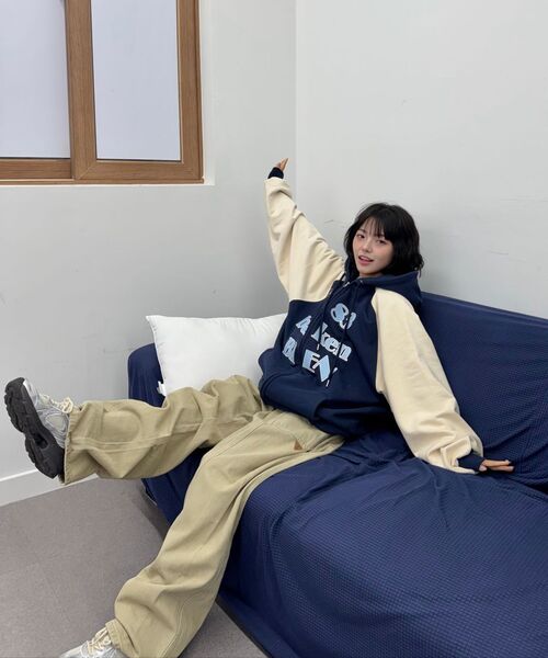 BAKKEN(バッケン)の「ピグメントストレートパティグパンツ BK8924_ベージュ(その他パンツ・メンズ・ベージュ・1/2/3)」の5枚目の写真
