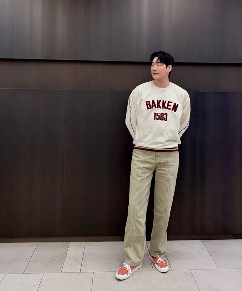 BAKKEN(バッケン)の「ピグメントストレートパティグパンツ BK8924_ベージュ(その他パンツ・メンズ・ベージュ・1/2/3)」の12枚目の写真