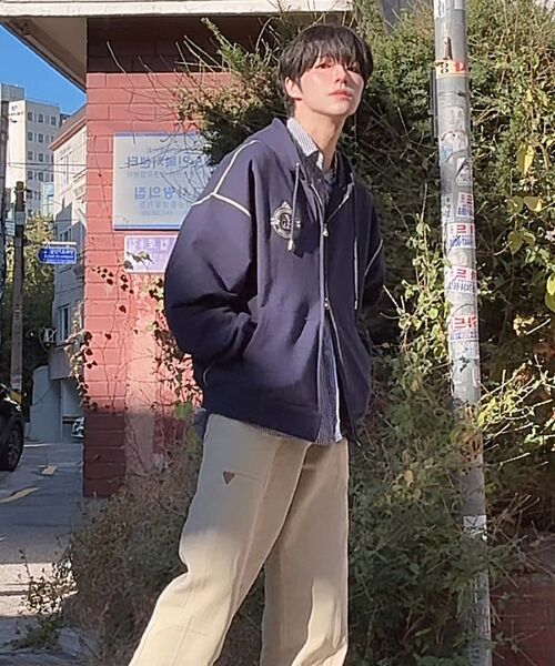 BAKKEN(バッケン)の「ピグメントストレートパティグパンツ BK8924_ベージュ(その他パンツ・メンズ・ベージュ・1/2/3)」の14枚目の写真