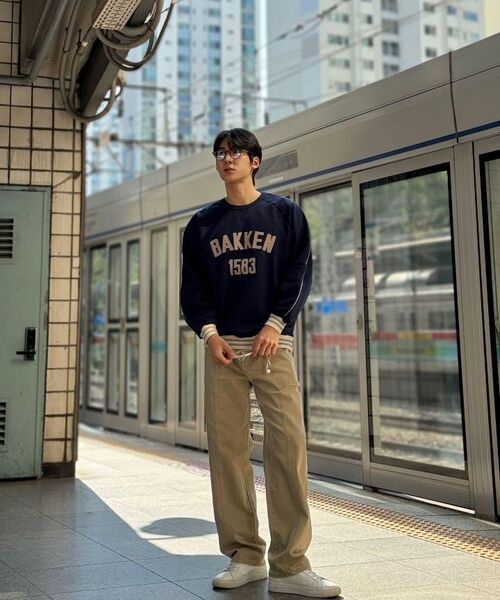 BAKKEN(バッケン)の「ピグメントストレートパティグパンツ BK8924_ベージュ(その他パンツ・メンズ・ベージュ・1/2/3)」の15枚目の写真