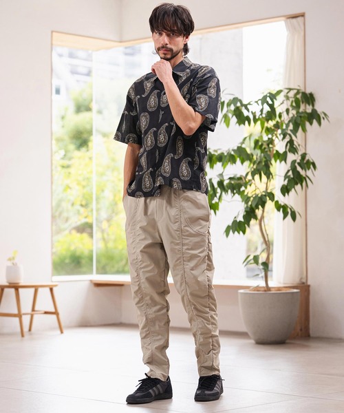 CAMBIO(カンビオ)の「mhs2623-Antique Paisley Short Sleeve Shirts 半袖シャツ(PF-261-022)(シャツ/ブラウス・メンズ・ホワイト/ブラック・M/L)」の7枚目の写真