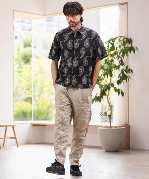 CAMBIO(カンビオ)の「mhs2623-Antique Paisley Short Sleeve Shirts 半袖シャツ(PF-261-022)(シャツ/ブラウス・メンズ・ホワイト/ブラック・M/L)」の8枚目の写真