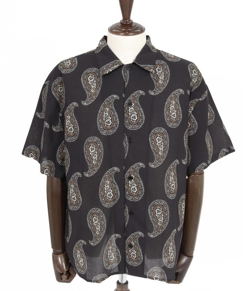 CAMBIO(カンビオ)の「mhs2623-Antique Paisley Short Sleeve Shirts 半袖シャツ(PF-261-022)(シャツ/ブラウス・メンズ・ホワイト/ブラック・M/L)」の17枚目の写真