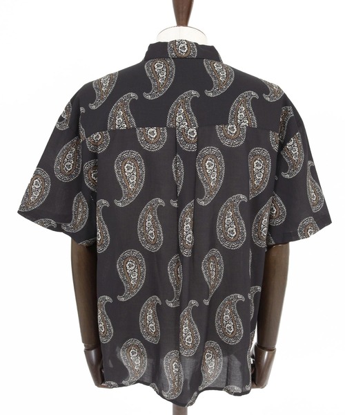 CAMBIO(カンビオ)の「mhs2623-Antique Paisley Short Sleeve Shirts 半袖シャツ(PF-261-022)(シャツ/ブラウス・メンズ・ホワイト/ブラック・M/L)」の18枚目の写真