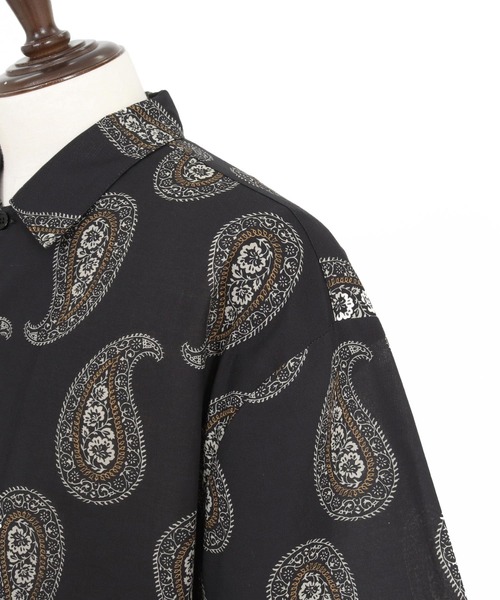 CAMBIO(カンビオ)の「mhs2623-Antique Paisley Short Sleeve Shirts 半袖シャツ(PF-261-022)(シャツ/ブラウス・メンズ・ホワイト/ブラック・M/L)」の20枚目の写真