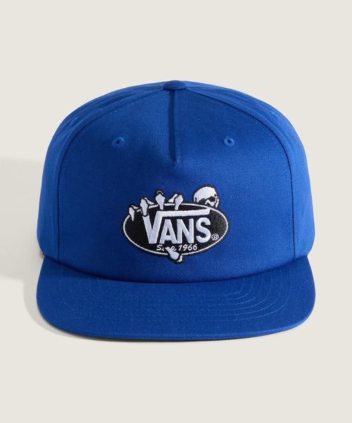 VANS（バンズ）の「SHOW OFF アンストラクチャード キャップ / Show Off Unstructured Royal Co VN000T11FRX1（キャップ・メンズ・コバルトブルー・ONE SIZE）」の3枚目の写真