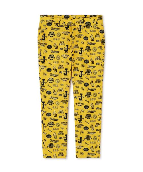 Jack Bunny!!(ジャックバニー)の「PEストレッチロゴプリントロングパンツ(その他パンツ・メンズ・イエロー/ネイビー・X-LARGE/MEDIUM/LARGE)」の5枚目の写真