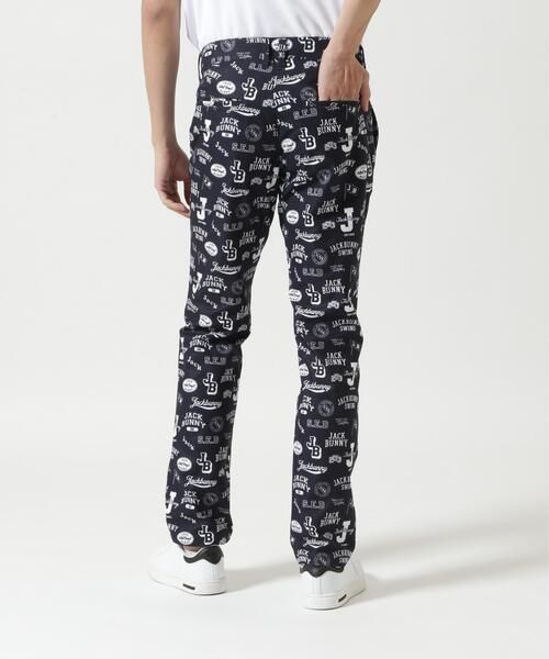 Jack Bunny!!(ジャックバニー)の「PEストレッチロゴプリントロングパンツ(その他パンツ・メンズ・イエロー/ネイビー・X-LARGE/MEDIUM/LARGE)」の9枚目の写真