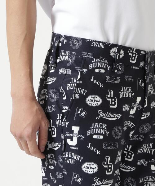Jack Bunny!!(ジャックバニー)の「PEストレッチロゴプリントロングパンツ(その他パンツ・メンズ・イエロー/ネイビー・X-LARGE/MEDIUM/LARGE)」の10枚目の写真