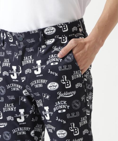 Jack Bunny!!(ジャックバニー)の「PEストレッチロゴプリントロングパンツ(その他パンツ・メンズ・イエロー/ネイビー・X-LARGE/MEDIUM/LARGE)」の11枚目の写真