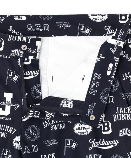 Jack Bunny!!(ジャックバニー)の「PEストレッチロゴプリントロングパンツ(その他パンツ・メンズ・イエロー/ネイビー・X-LARGE/MEDIUM/LARGE)」の16枚目の写真