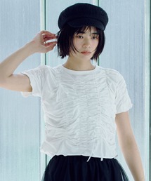 【daily CLIP】リボンシャーリングTシャツ