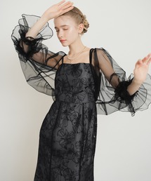 Dorry Doll（ドリードール）の「フリルスリーブチュールボレロ（カーディガン/ボレロ）」