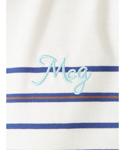 McGREGOR(マックレガー)の「パネルボーダー刺繍T(Tシャツ/カットソー・レディース・ホワイト/サンドグレー/ブルー系その他・M/L)」の12枚目の写真