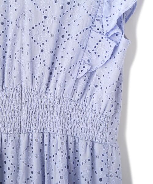 JILL by JILL STUART(ジルバイジルスチュアート)の「カットワークティアードワンピース(ワンピース・レディース・ブルー/ブラック/ホワイト・FREE)」の21枚目の写真