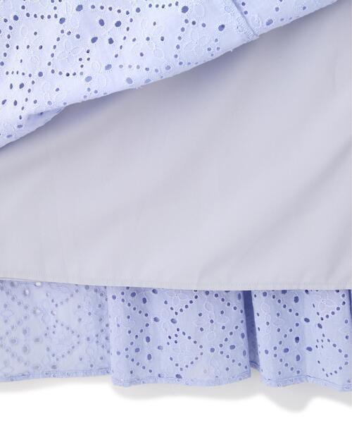 JILL by JILL STUART(ジルバイジルスチュアート)の「カットワークティアードワンピース(ワンピース・レディース・ブルー/ブラック/ホワイト・FREE)」の22枚目の写真