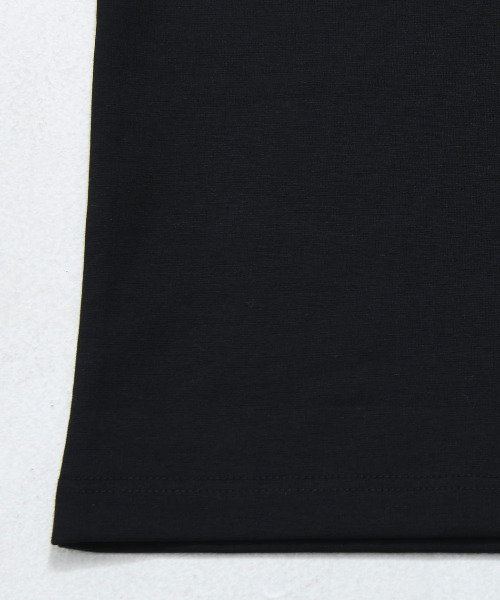 BENUSTA(ベヌスタ)の「『BENUSTA/ベヌスタ』キーネックリブ半袖Tシャツ【GC】(Tシャツ/カットソー・メンズ・ブラック/ホワイト・XL/L)」の15枚目の写真