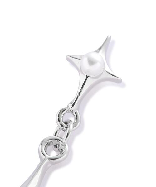 SIS（エスアイエス）の「SIS/エスアイエス/pierce ver.2（ピアス（両耳用）・レディース・ブラック/シルバー・F）」の3枚目の写真