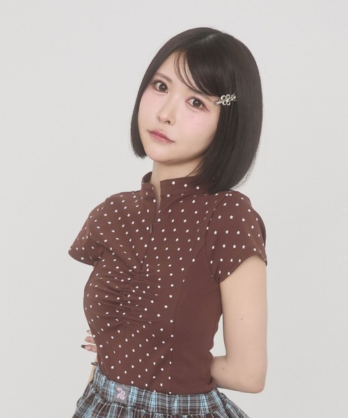 EMMA CLOTHES｜エマ クローズのトップス（ブラウン/茶色系・無地）通販