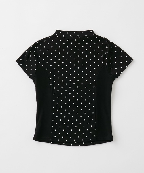 rumnel:(ルムネル)の「星柄フロントジップトップス / Star Print Front Zip Tops(Tシャツ/カットソー・レディース・ブラウン/ブラック・FREE)」の15枚目の写真