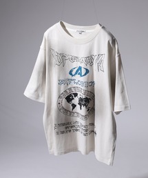 JUNGLE STORM 加工グラフィックロゴTシャツ 半袖