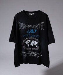 JUNGLE STORM 加工グラフィックロゴTシャツ 半袖