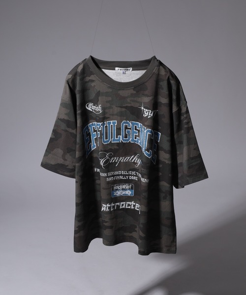 Jungle Storm（ジャングルストーム）の「JUNGLE STORM 加工グラフィックロゴTシャツ 半袖（Tシャツ/カットソー・メンズ・ブラック/カーキ/アイボリー/ピンク・M/L）」の12枚目の写真