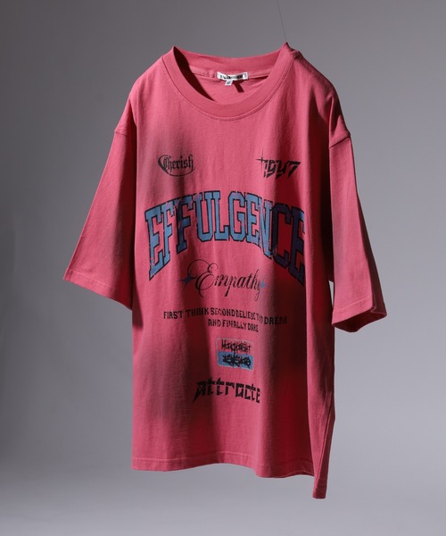 Jungle Storm（ジャングルストーム）の「JUNGLE STORM 加工グラフィックロゴTシャツ 半袖（Tシャツ/カットソー・メンズ・ブラック/カーキ/アイボリー/ピンク・M/L）」の15枚目の写真