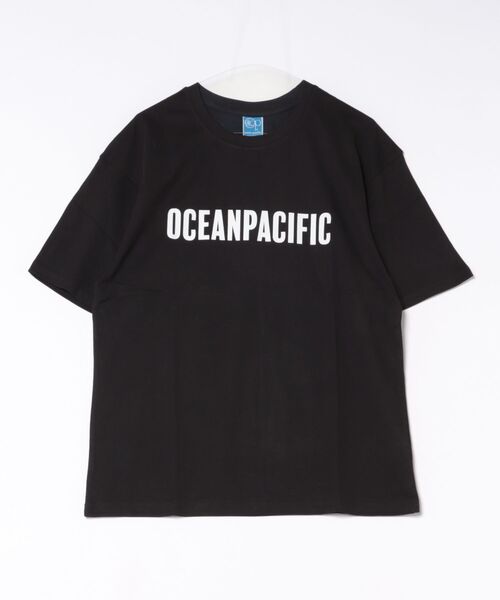 Ocean Pacific(オーシャンパシフィック)の「【OP:オーピー】バックプリントコットンTシャツ(Tシャツ/カットソー・メンズ・ホワイト/ブラック/ブルー・MEDIUM/X-LARGE/LARGE)」の2枚目の写真