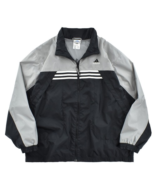 USED】Y2K adidas ナイロン トラックジャケット（ナイロンジャケット