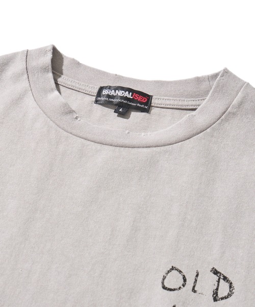 TETE HOMME(テットオム)の「【BRANDALISED/ブランダライズド】スノーウォッシュ加工 グラフィックプリントクルーネックTシャツ(Tシャツ/カットソー・メンズ・ブラック系1/グレー系1/グレー系2/ブラウン系1/ブラウン系2/ブラック系2・MEDIUM/LARGE/X-LARGE)」の19枚目の写真