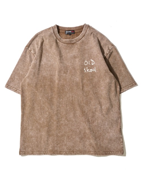 TETE HOMME(テットオム)の「【BRANDALISED/ブランダライズド】スノーウォッシュ加工 グラフィックプリントクルーネックTシャツ(Tシャツ/カットソー・メンズ・ブラック系1/グレー系1/グレー系2/ブラウン系1/ブラウン系2/ブラック系2・MEDIUM/LARGE/X-LARGE)」の12枚目の写真