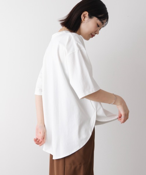 Bou Jeloud（ブージュルード）の「ドールモチーフＴシャツ（Tシャツ/カットソー・レディース・ブラック/オフホワイト/杢グレー・FREE）」の16枚目の写真