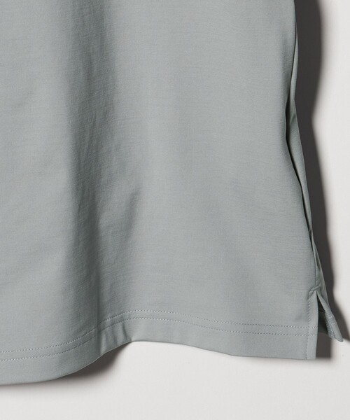 UNITED ARROWS GOLF(ユナイテッドアローズゴルフ)の「メンズ ロゴ モックネック シャツ 吸水速乾・UV(Tシャツ/カットソー・メンズ・グレー系/ホワイト/ブラック・L/XL/M)」の7枚目の写真